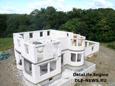 Как построить дом из бетона?